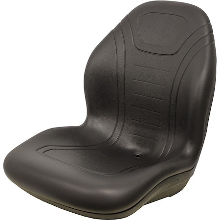 Aftermarket AMSS6872 129 Uni Pro Bucket Seat, Black Vinyl AMSS6872-ABL